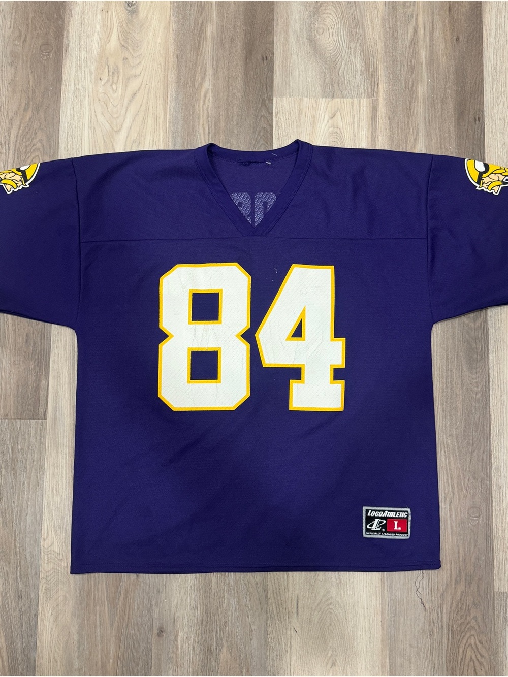 Vintage 90s Logo Athletic Randy Moss Jersey Men’s XL #84 Minnesota Vikings NFL